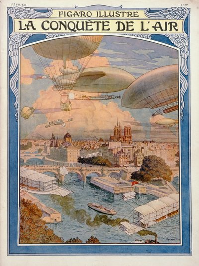 The Conquest of the Air by Eugene Grasset